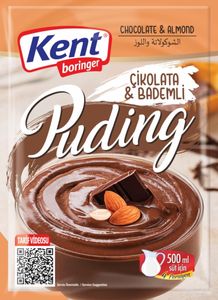 Hovedbilde KENT PUDDING SJOKOLADE M/ MANDLER 100g.
