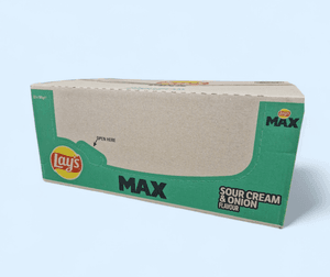 Hovedbilde Lay's Sour Cream&Onion Max 185g*22st./Hele ...