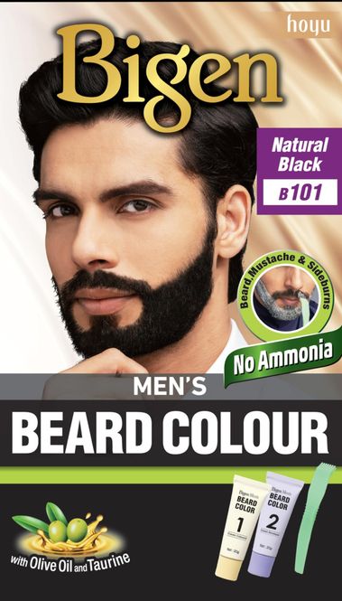 Hovedbilde Bigen Men´s  Beard Color (Natural Black) - B101 