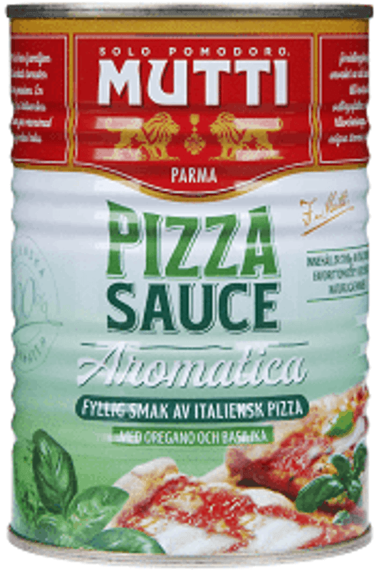 Mutti Pizzasaus m/Krydder((Organo& Basilikum)) 400g.