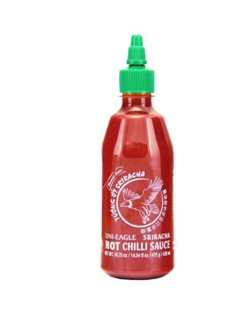 Hovedbilde Sriracha Hot Chili sauce Uni-Eagle 490ml.