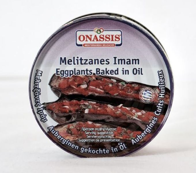 Greske Stekte Aubergine m/Løk& Tomat Onassis 280g.