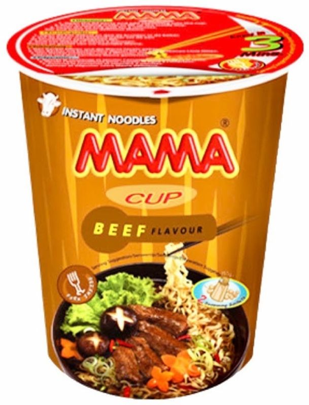 Mama Nudler Kopp m/Biff Smak 70g.