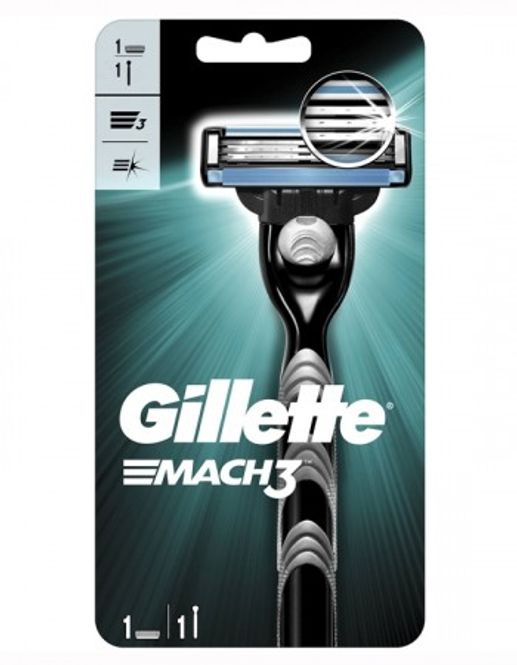 Hovedbilde Barberhøvel Mach3 Gillette +1