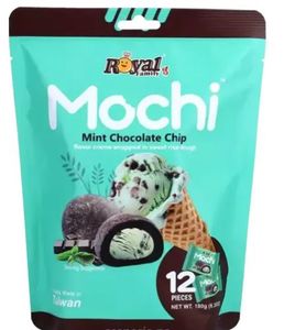 Hovedbilde ROYAL Family Mochi Mint Chocolate chip 180g.