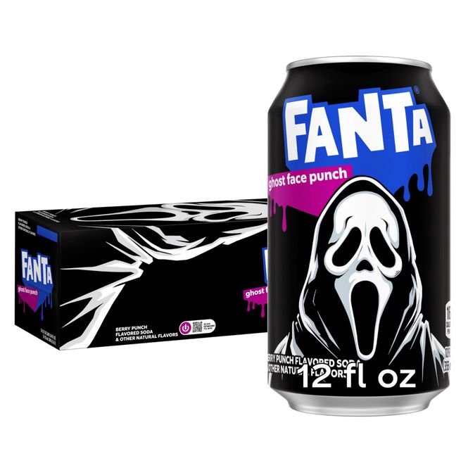 Hovedbilde Fanta Fruit Punch (Ghost Face) 12oz (355ml).