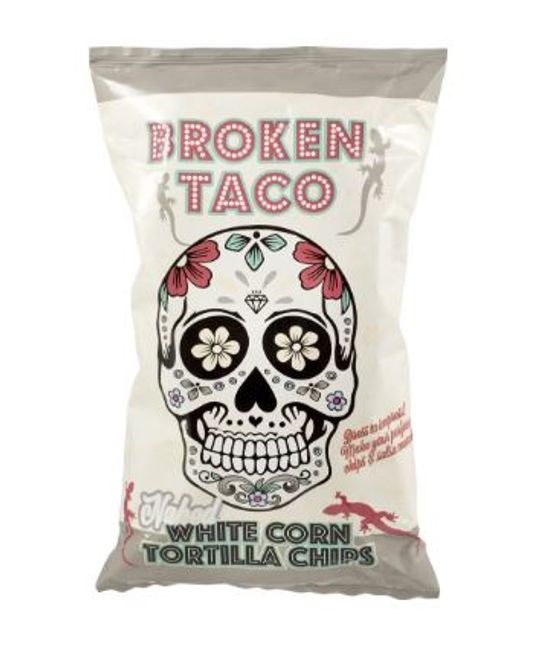 Hovedbilde Broken Taco  White Corn Tortilla Chips 150g.