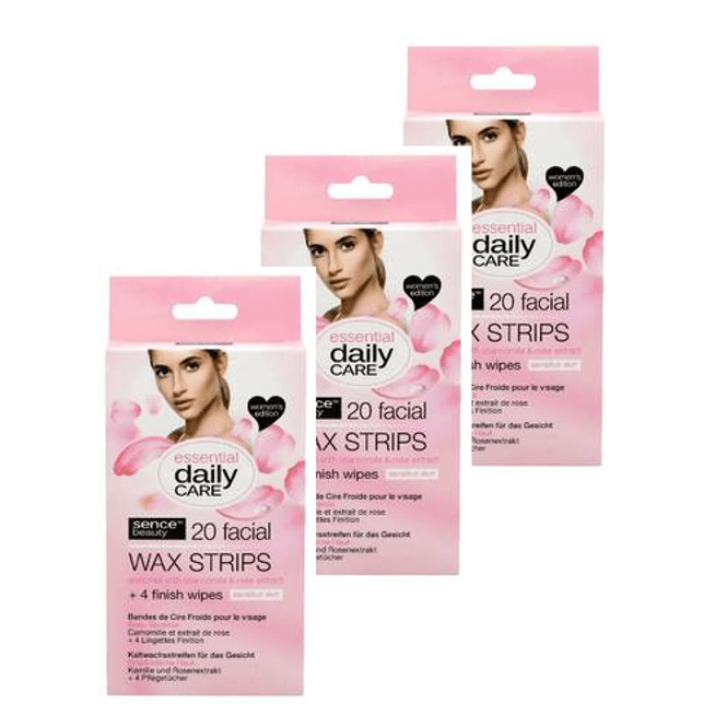 Hovedbilde Ansiktet Wax Srips Sence  20st./3pk.
