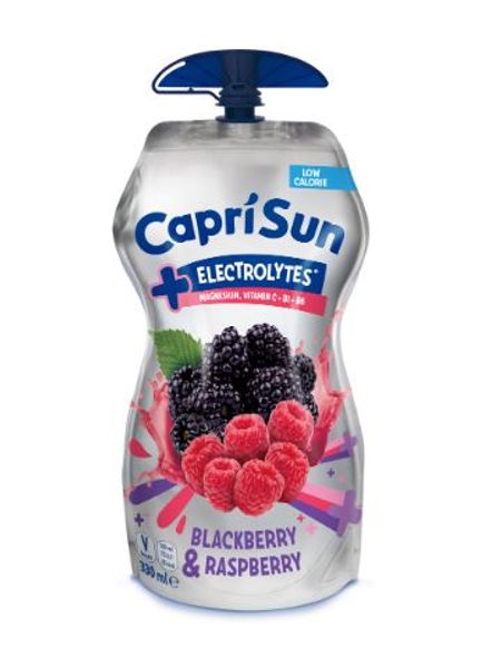 Capri Sun Elektrolyt Blackberry& Rasberry 330ml.