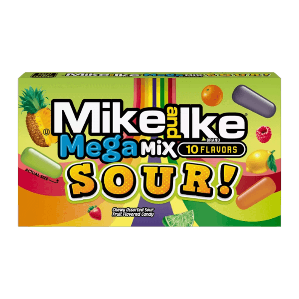 Mike Ike Mega Mix Sour 120g.