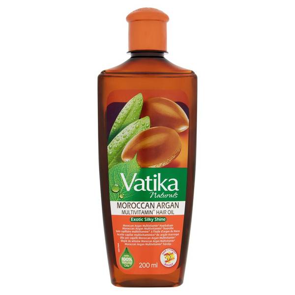 Hr Olje m/Moroccan Argan Vatika 200ml.