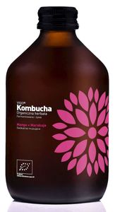 Hovedbilde Vigo Kombucha Mango/Pasjonfruktr Organic  330ml.