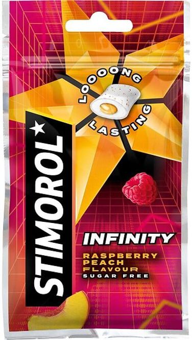 Hovedbilde Stimorol Infinity Raspberry 30g./ Dato